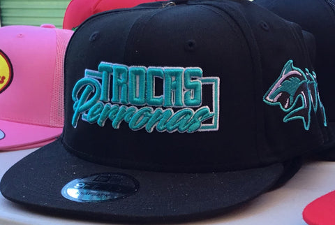 Teal Sharks Hat